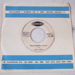COMPAY QUINTO "MULATA RUMBERA/QUE SERA MI CHINA" 7" DARK GUARACHA DESCARGA PERU EX HEAR ♫
