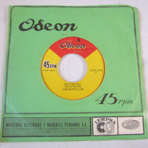 LOS DESTELLOS "FELICIDADES" 7" SALSA GUAGUANCO FROM PERU EX HEAR ♫