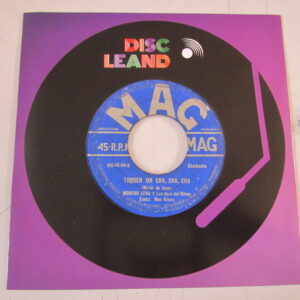 MOMCHO LENA Y LOS ASES DEL RITMO & MON RIVERA "TOQUEN UN CHA CHA CHA" 7" EDIT PERU MAG HEAR ♫