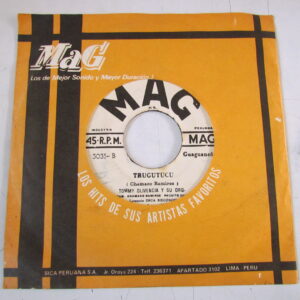 TOMMY OLIVENCIA "COMO TE CANTO YO/TRUCUTUCU" 7" SALSA GUAGUANCO EDIT PERU MAG EX HEAR ♫