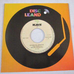 GRUPO KARAKHOL "QUIERO MI LIBERTAD" 7" SALSA GUAGUANCO FROM PERU EX HEAR ♫