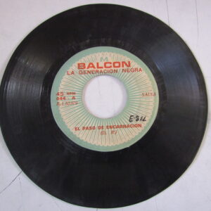 LA GENERACION NEGRA "EL PASO DE ENCARNACION/LAS ESQUINAS SON" 7" SALSA GUAGUANCO EDIT PERU HEAR ♫