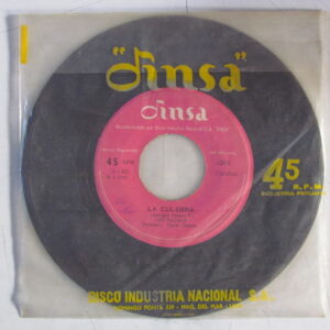 LOS PACHAS / CESAR ZARATE - GUARACHA CUMBIA DESCARGA - ORIG 7" DINSA PERU 70'S "LA CULEBRA" HEAR ♫
