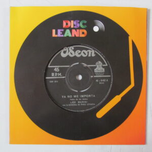 LEO MARINI con LA SONORA DE ÑIKO ESTRADA - GUARACHA 7" ODEON PERU 60'S "CORAZON DE LUTO" HEAR ♫