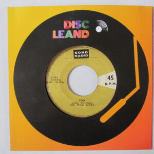 LOS TEEN AGERS - COLOMBIA CUMBIA 7" EDICION PERU 1966 "TINA"  HEAR ♫