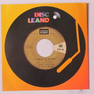 MARIO CAVAGNARO / LITA BRANDA / CARLOS MIRANDA - 7" SONO RADIO PERU 60'S "CUMBIA ESPAÑOLA" HEAR ♫