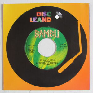 ORQUESTA LA TROPICA - SALSA 7" BAMBU PERU 1983 "SE NOS VA LA VIDA" HEAR ♫