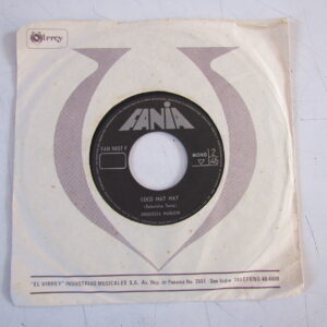 ORCHESTRA HARLOW "COCO MAY MAY/TU COSITA MAMI" 7" SALSA DESCARGA EDIT PERU EX FANIA BLACK HEAR ♫
