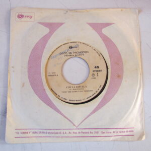 TONY DE CUBA Y SU TUMBAO "CON LA ESPUELA/JUNTO AL MALECON" 7" KILLER SALSA SON MONTUNO FROM PERU EX PROMO HEAR ♫