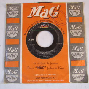 MARIO ALLISON "LA HIJA DE LOLA" 7" SALSA GUAGUANCO PERU MAG HEAR ♫