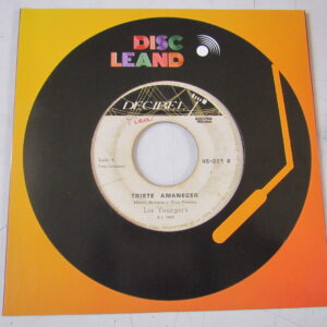 LOS YOUNGER'S "CUANDO SOLO ESTOY/TRISTE AMANECER" 7" ROCK PSYCH GARAGE FROM PERU HEAR ♫