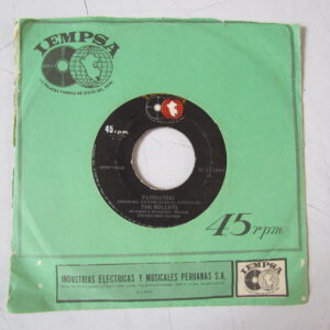 THE ROLLETS "PATINANDO/LADY ROCK" 7" LATIN FUNK DISCO FROM PERU EX HEAR ♫