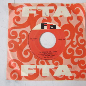 LOS GOLDEN STARS "LA MUERTE DEL AMOR/AUNQUE LLORANDO ESTE" ROCK PSYCH GARAGE PERU EX HEAR ♫