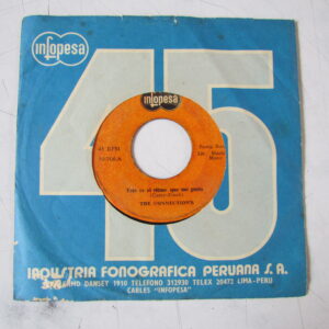 THE CONNECTIONS "ESTE ES EL RITMO QUE ME GUSTA/EL APURADO" 7" LATIN FUNK FROM PERU HEAR ♫