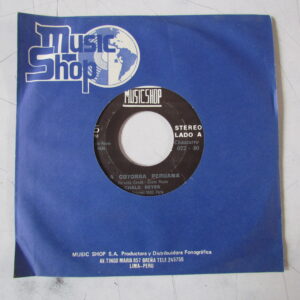 CHALO REYES "LA COTORRA PERUANA" 7" LATIN FUNK SOUL RAP POP FROM PERU EX HEAR ♫
