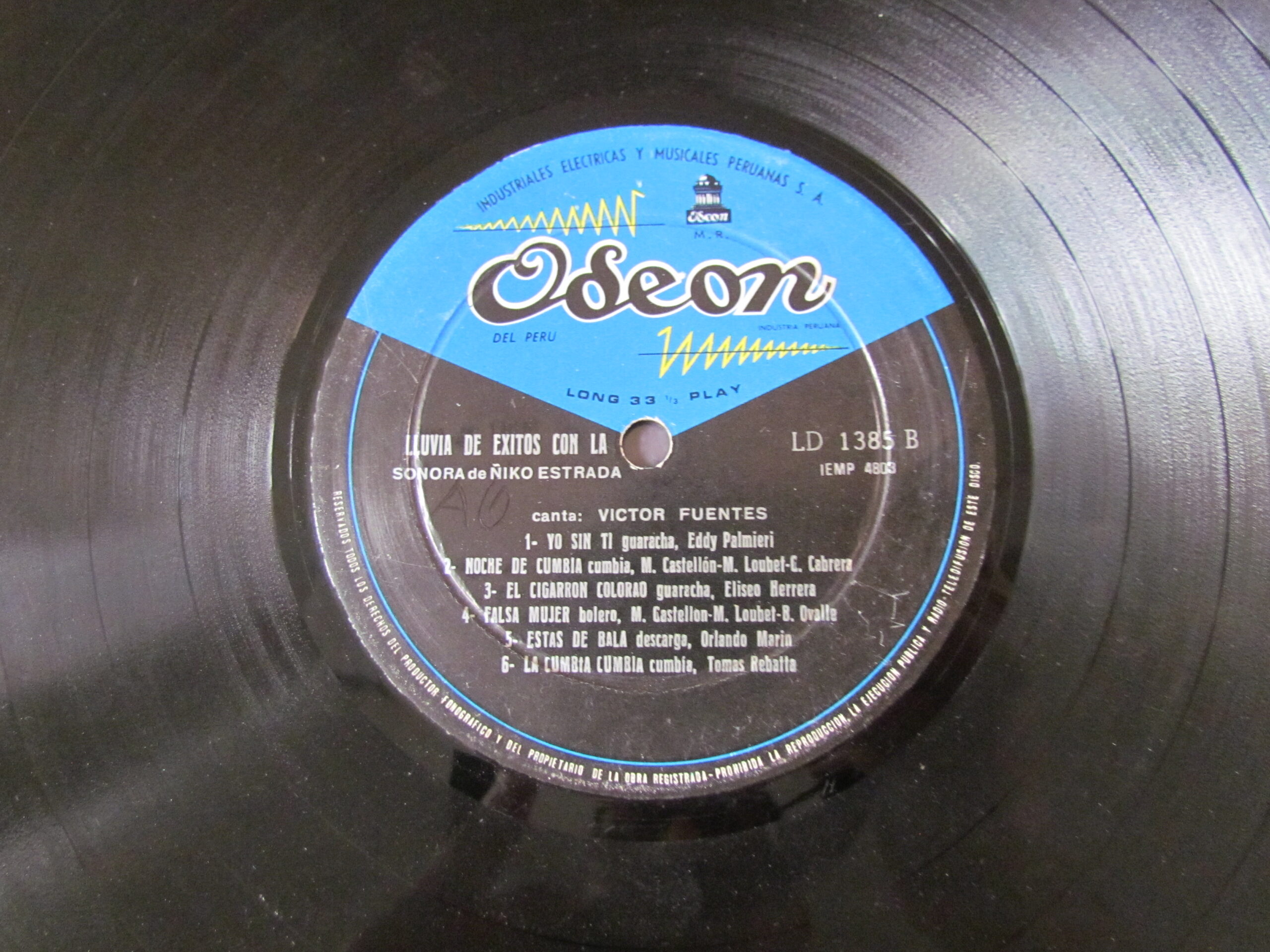 ÑIKO ESTRADA-COCO LAGOS-ALFREDO LINARES SALSA GUAGUANCO DESCARGA PERU LP HEAR ♫"LLUVIA DE EXITOS" - Imagen 4